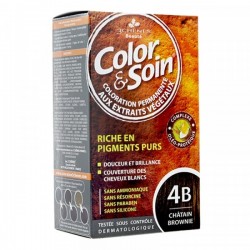 color soin chatain brownie 4b coloration permanente