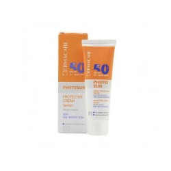 DERMACARE PHOTOSUN CRÈME TEINTE PROTECTRICE 01 SPF50+ PEAUX NORMALES A SECHES