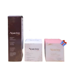 NARCISSE GOLD PACK CREME + GEL INTIME ECLAIRCISSANT + CREME MAIN OFFERTE