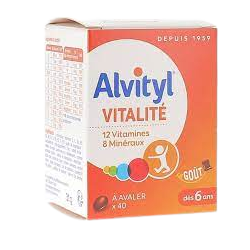 alvityl vitalite 40 comprimés