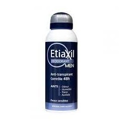 Etiaxil Men Spray Déodorant 48h Sans Aluminium Homme 150ml