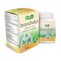 Thérapia Broncholys – Etat grippal – Toux – Affections bronchiques 30 GELLULES