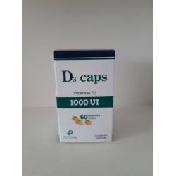 D3 CAPS 1000UI B/60 CAPSULES