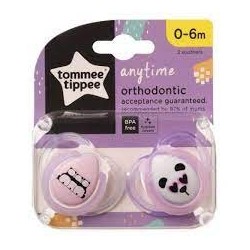 Tommee Tippee Anytime Orthodontic 2 Pack – 0-6M