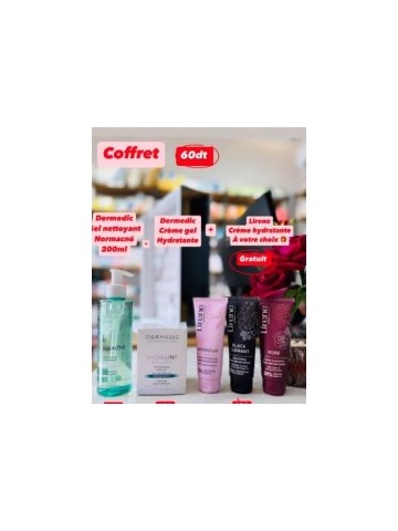 dermacne pack gel nettoyant + creme + gellules