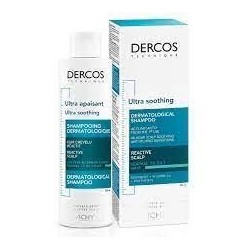 Dercos Shampooing Ultra Apaisant Sans Sulfate Cheveux Gras 200ml