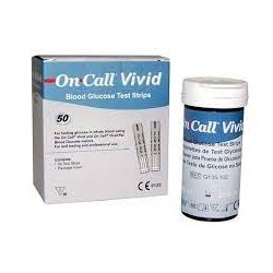 ON CALL VIVID Bandelettes test glycémie B/50