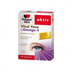 AKTIV Vital yeux+Oméga-3, 30 GELULES