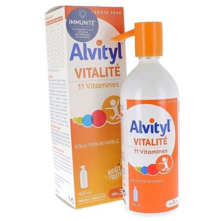 ALVITYL Sirop Vitalité Multivitamines 150ml